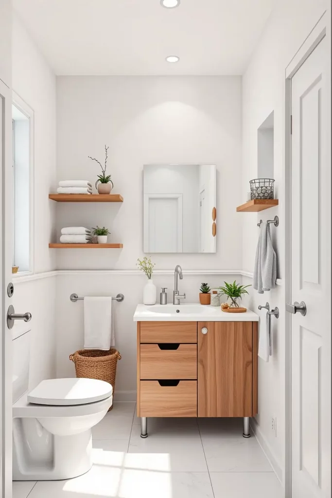 Amazing Small Bathroom: 59 Ideas to Maximize Style and Space