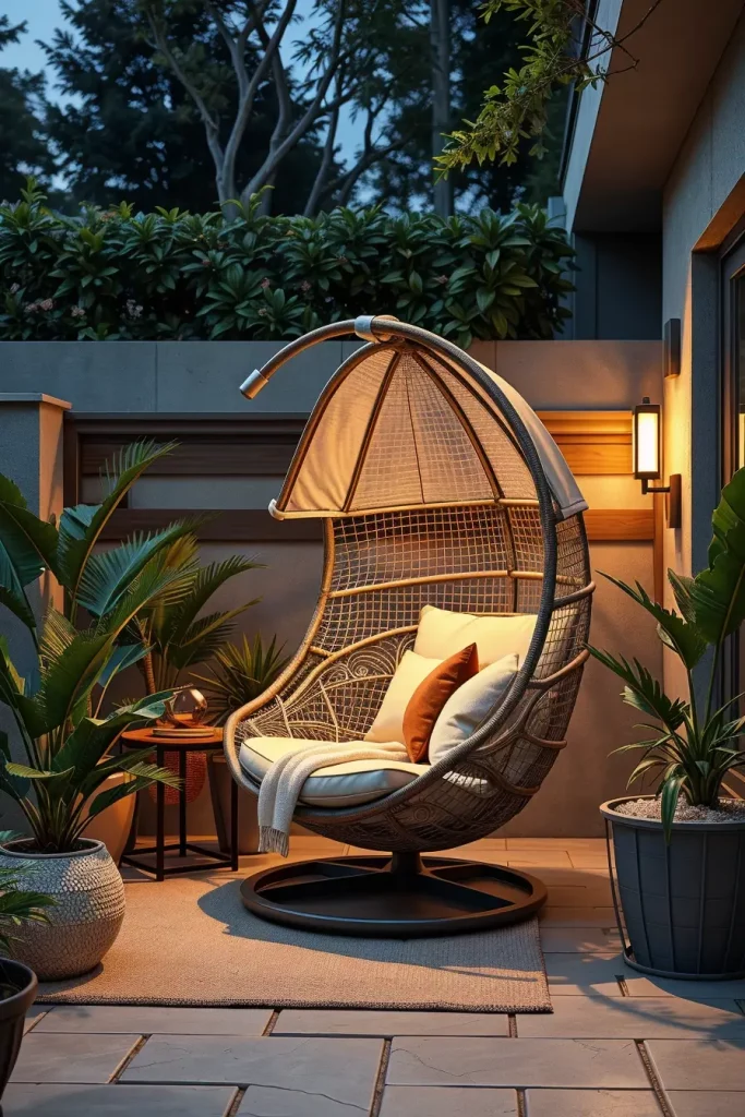 61 Stylish Egg Chair Ideas for the Perfect Patio Look