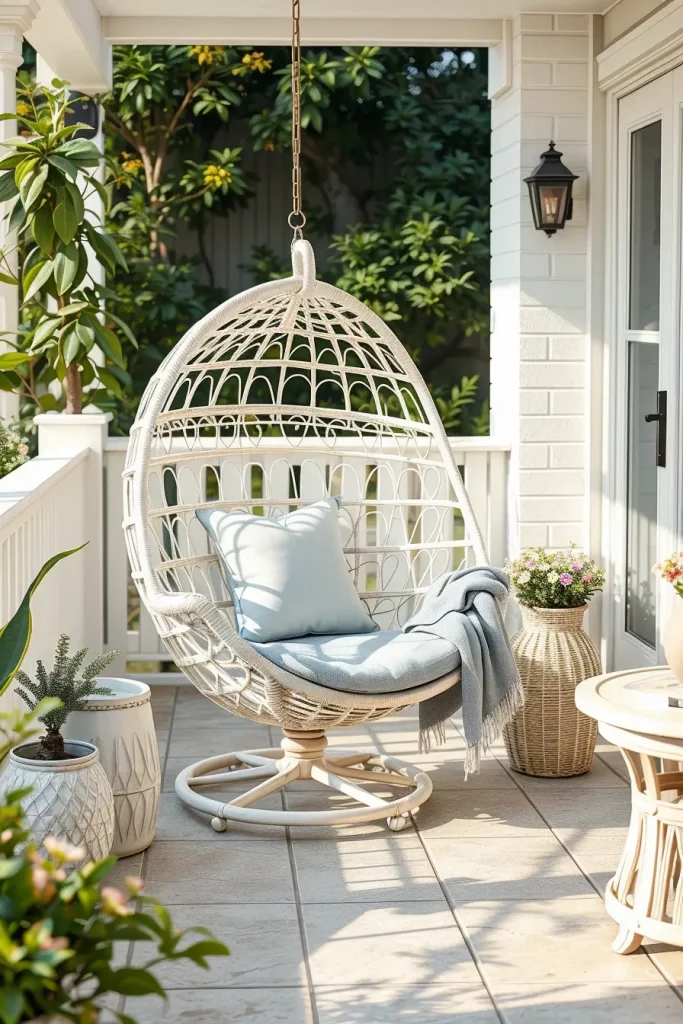 61 Stylish Egg Chair Ideas for the Perfect Patio Look