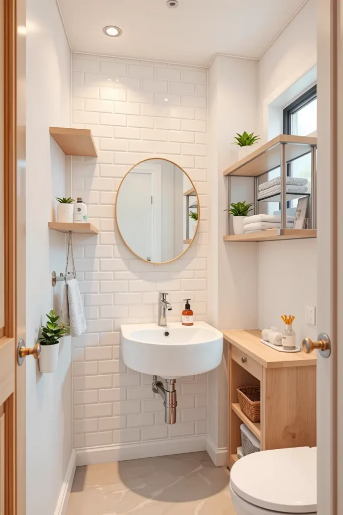 Amazing Small Bathroom: 59 Ideas to Maximize Style and Space