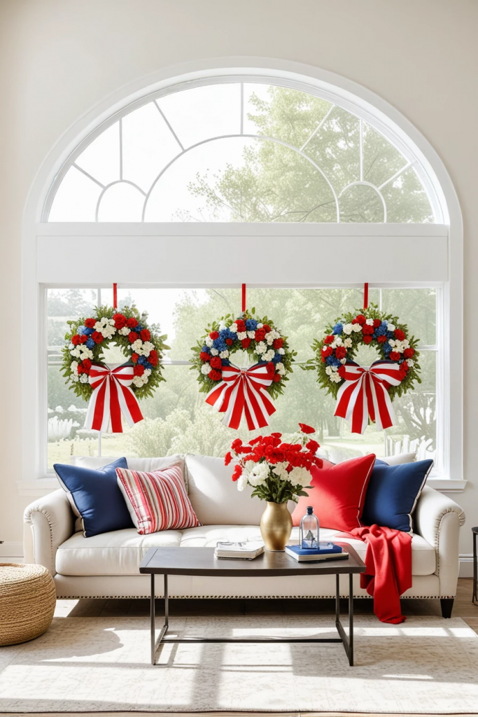 Window To Freedom: 62 Patriotic Displays To Light Up Your 4th Of July