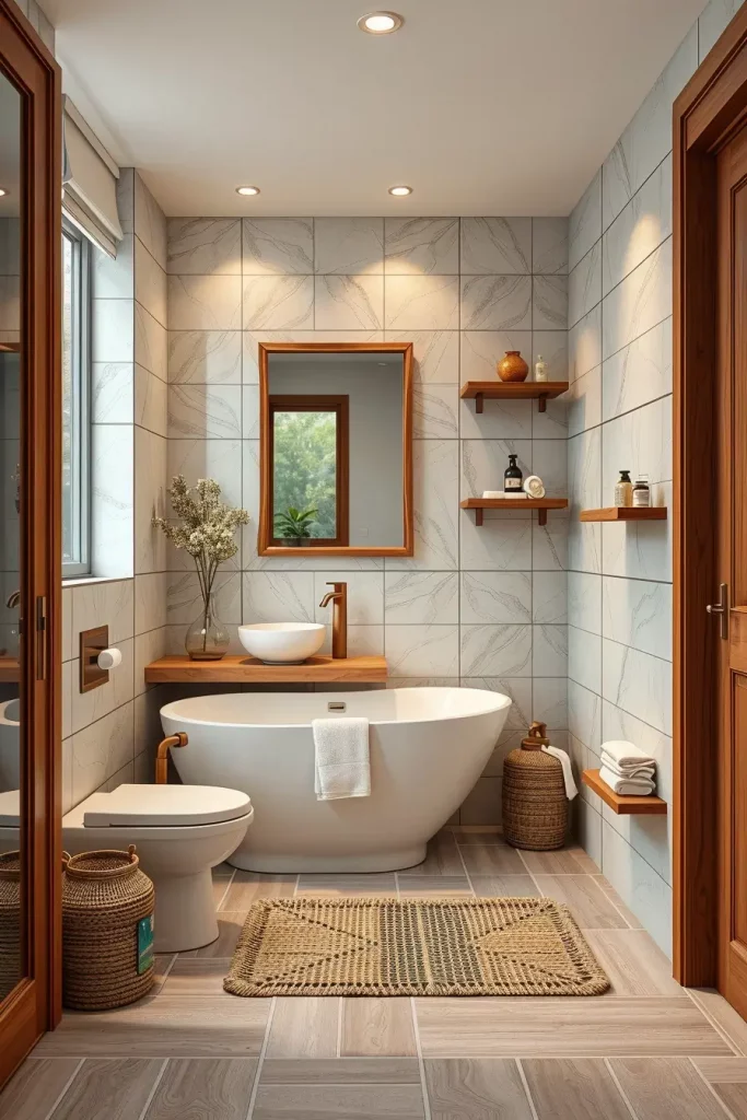 Amazing Small Bathroom: 59 Ideas to Maximize Style and Space