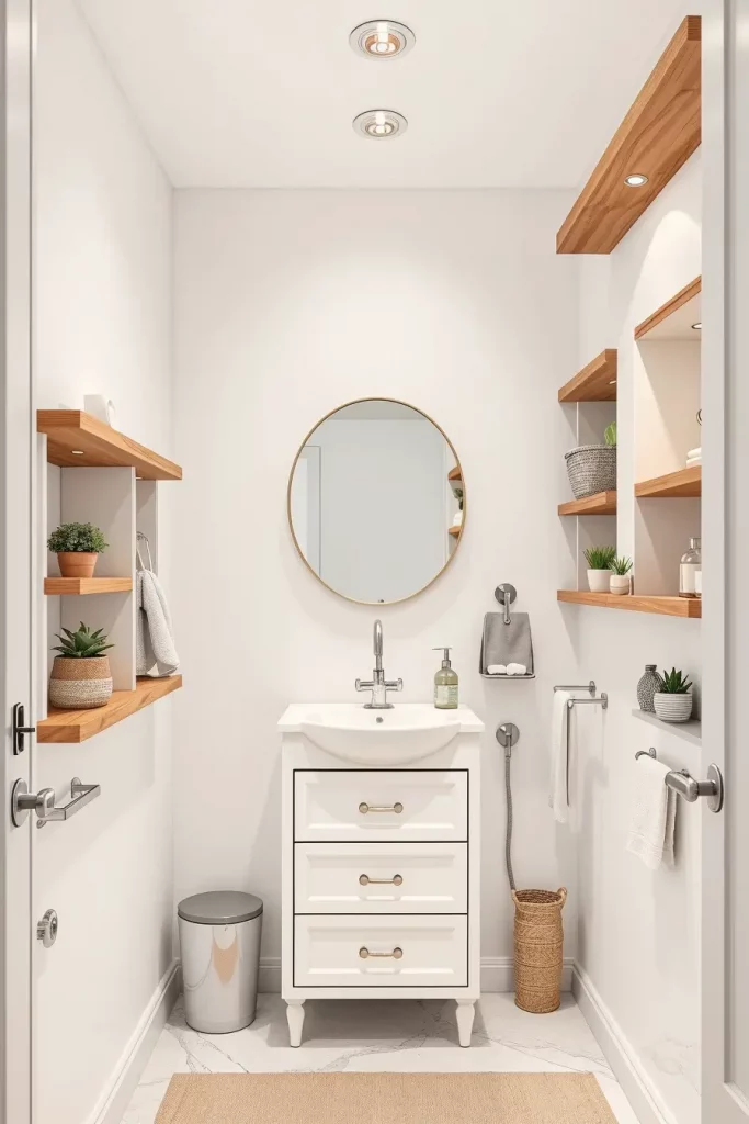 Amazing Small Bathroom: 59 Ideas to Maximize Style and Space