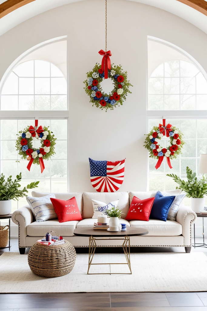 Window To Freedom: 62 Patriotic Displays To Light Up Your 4th Of July