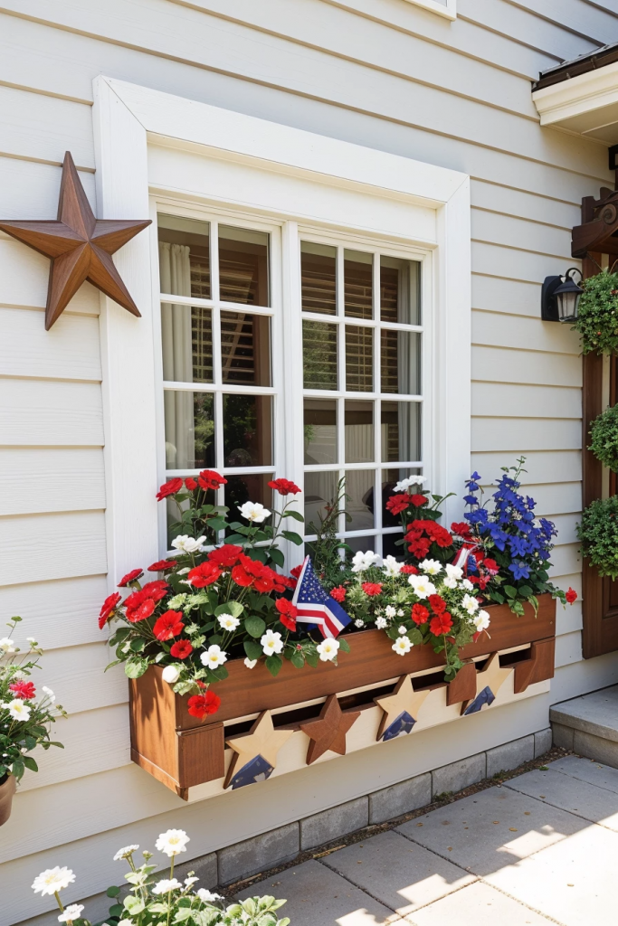 Fireworks For The Front Yard: 60 Jaw-Dropping 4th Of July Home Exterior Ideas