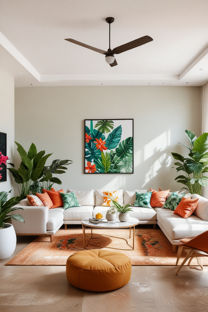 Exquisite Ways To Elevate Your Summer Living Room Through 60 Chic Decor Moves