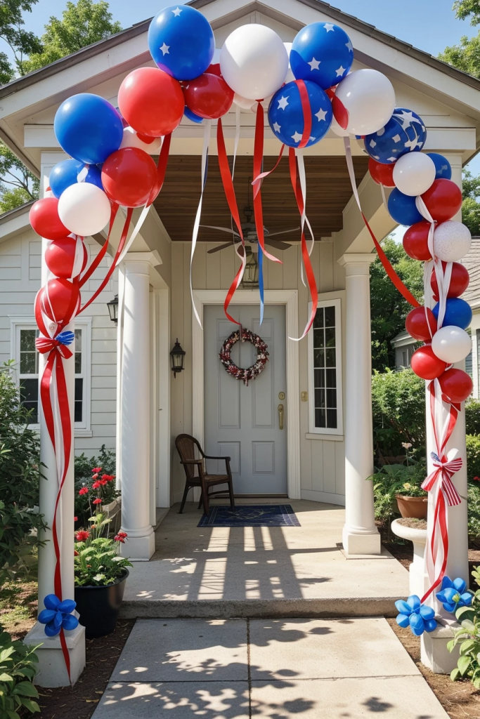 Fireworks For The Front Yard: 60 Jaw-Dropping 4th Of July Home Exterior Ideas
