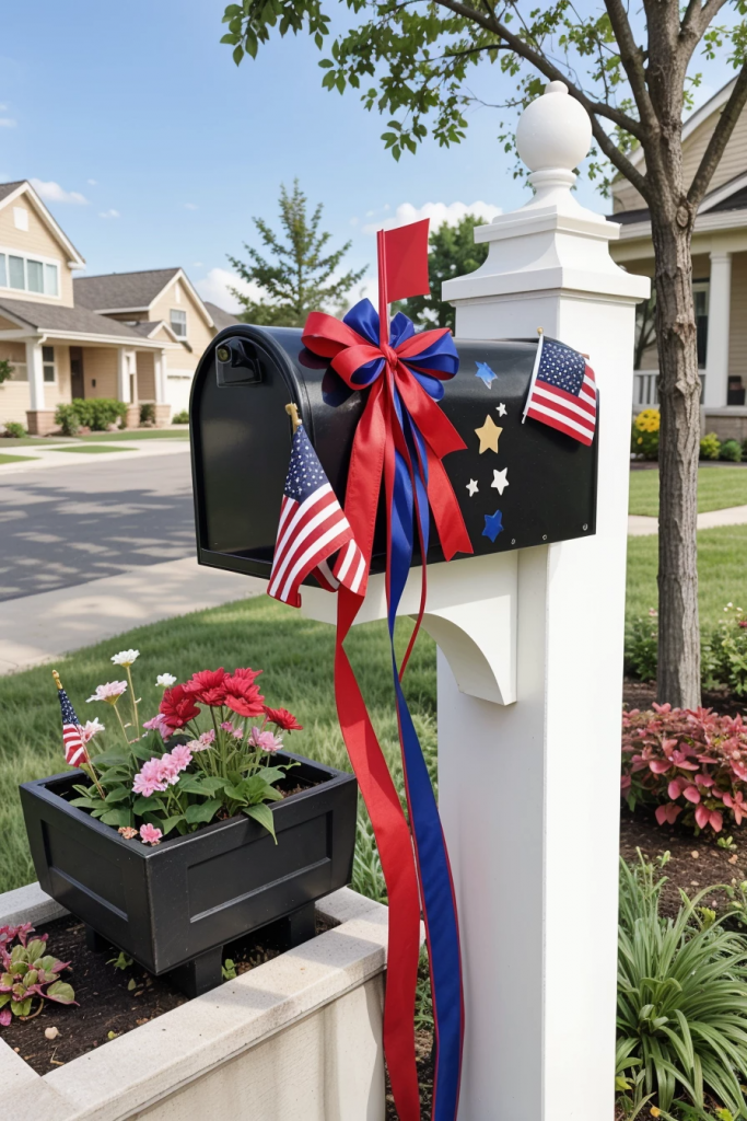 Fireworks For The Front Yard: 60 Jaw-Dropping 4th Of July Home Exterior Ideas