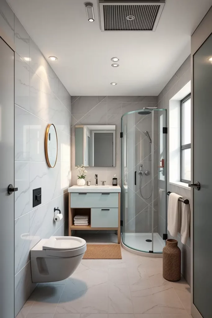 Amazing Small Bathroom: 59 Ideas to Maximize Style and Space