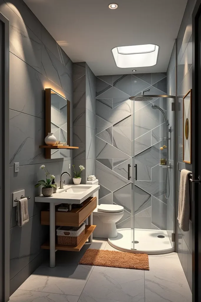 Amazing Small Bathroom: 59 Ideas to Maximize Style and Space