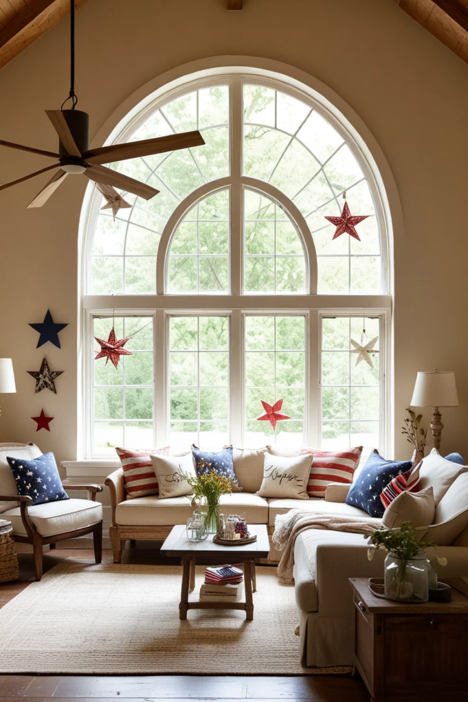 Window To Freedom: 62 Patriotic Displays To Light Up Your 4th Of July