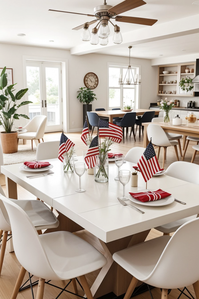 Deck the Table in Patriotic Flair: 60 Dazzling July Fourth Decor Concepts