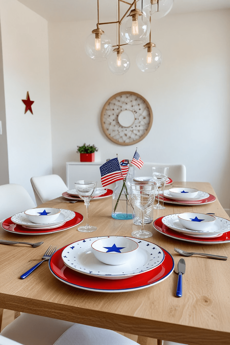 66 Modern 4th Of July Dining Room Decor Ideas For A Stylish ...