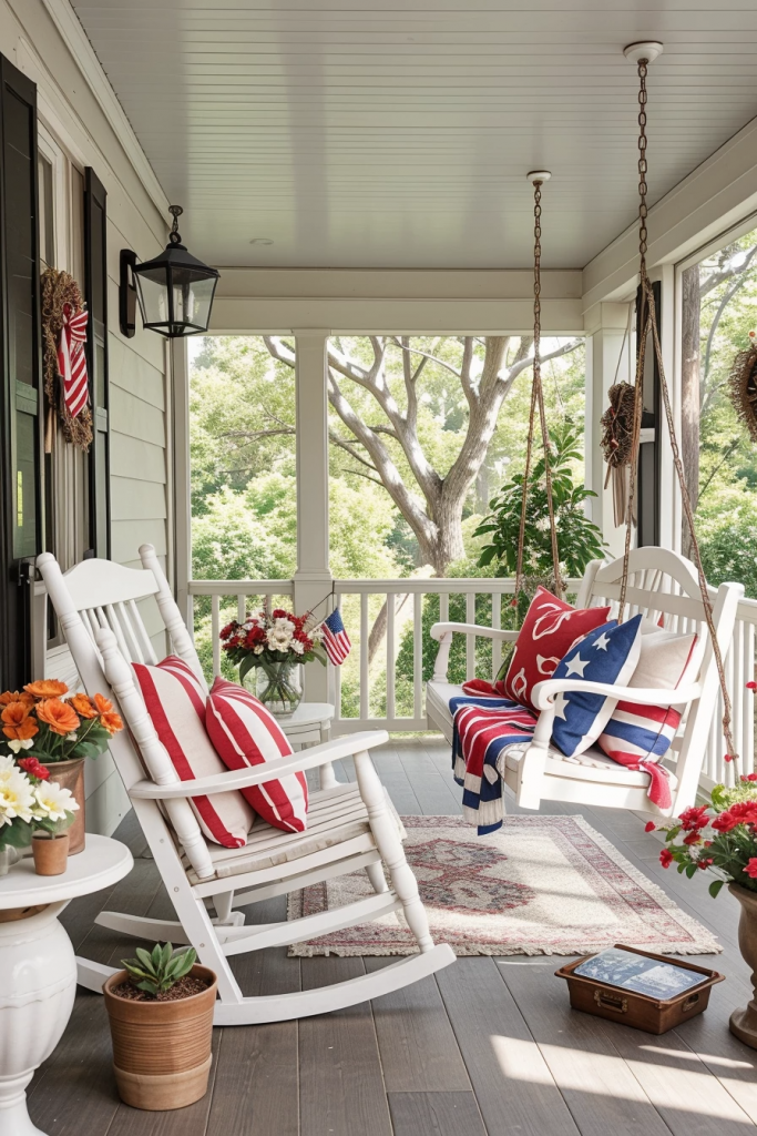 Fireworks For The Front Yard: 60 Jaw-Dropping 4th Of July Home Exterior Ideas