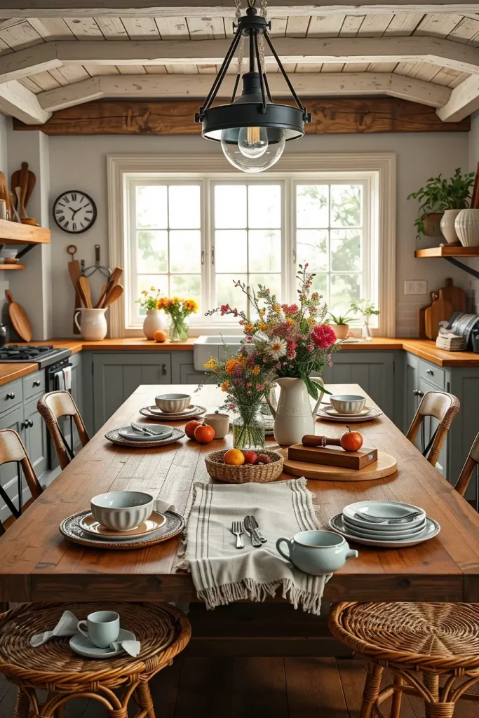 62 Farmhouse Kitchen Ideas to Transform Your Space with Rustic Charm