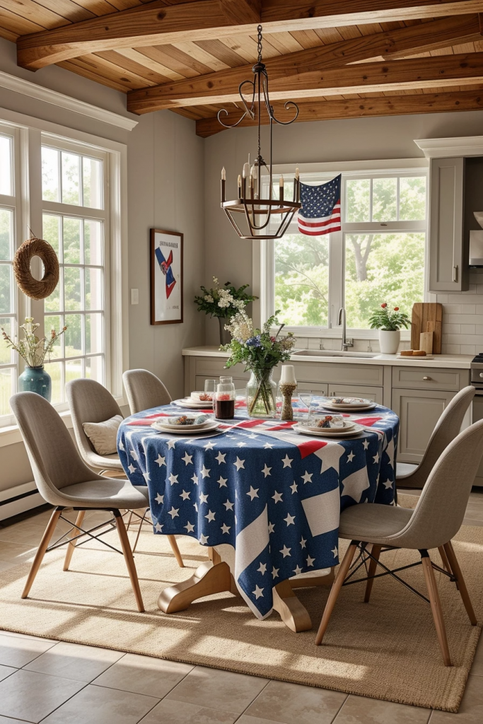 Deck the Table in Patriotic Flair: 60 Dazzling July Fourth Decor Concepts