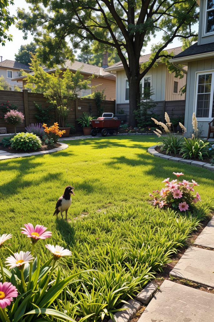 Breathe Life Into Your Lawn: 64 Living Summer Yard Landscape Ideas