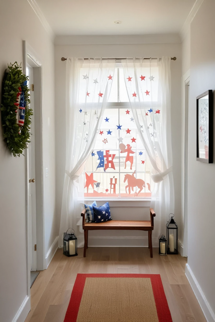 Window To Freedom: 62 Patriotic Displays To Light Up Your 4th Of July