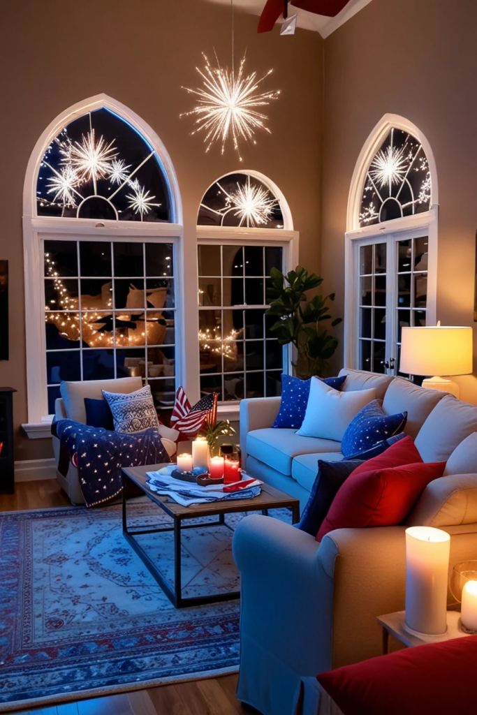 Window To Freedom: 62 Patriotic Displays To Light Up Your 4th Of July