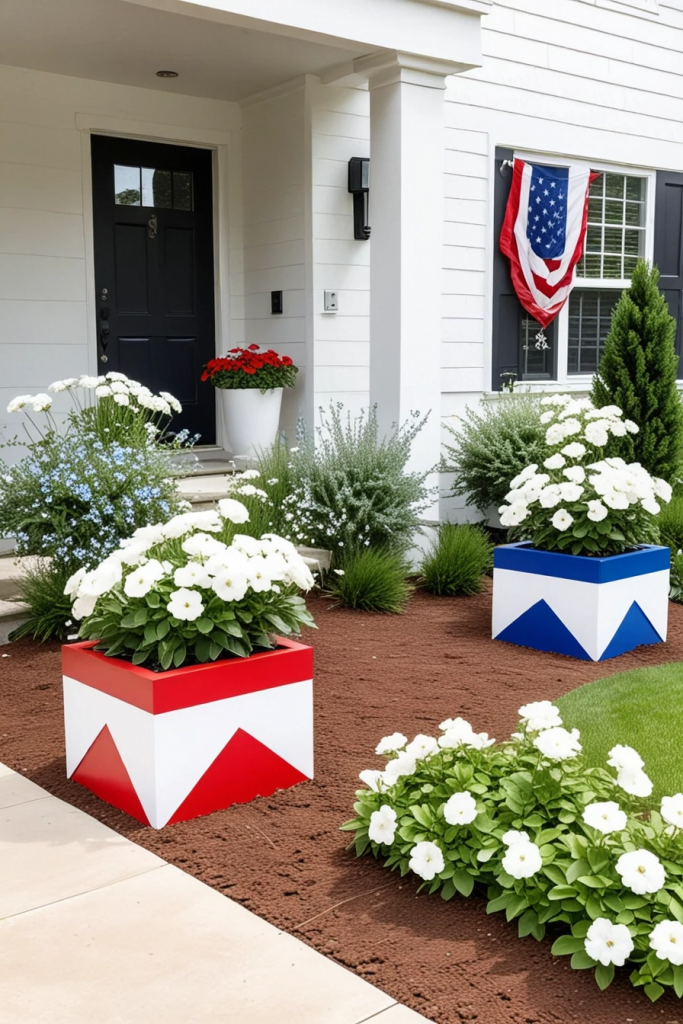 Beyond the Flag: 61 Elegant and Unconventional Front Yard Decorations for the 4th of July