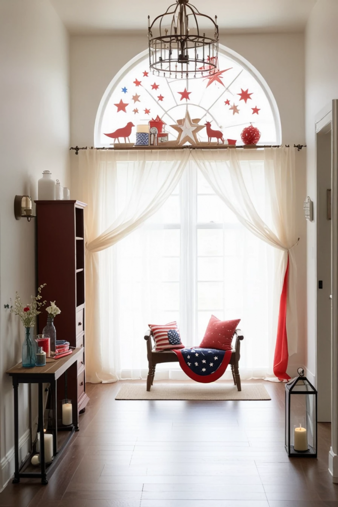 Window To Freedom: 62 Patriotic Displays To Light Up Your 4th Of July