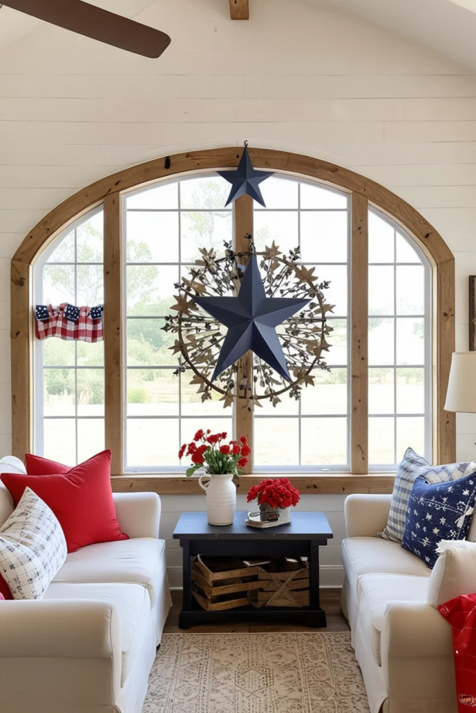 Window To Freedom: 62 Patriotic Displays To Light Up Your 4th Of July