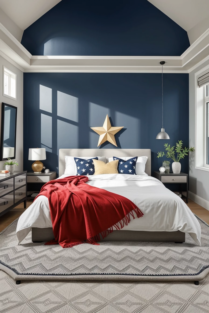 Stars, Stripes, And Sweet Dreams: 62 Bold 4th Of July Bedroom Ideas