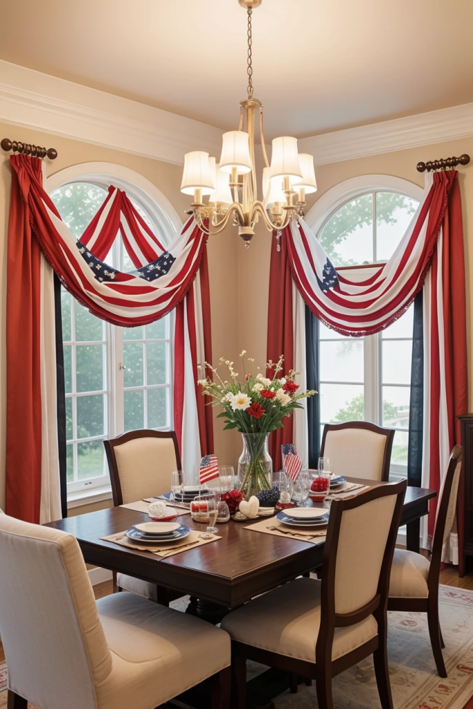 Window To Freedom: 62 Patriotic Displays To Light Up Your 4th Of July