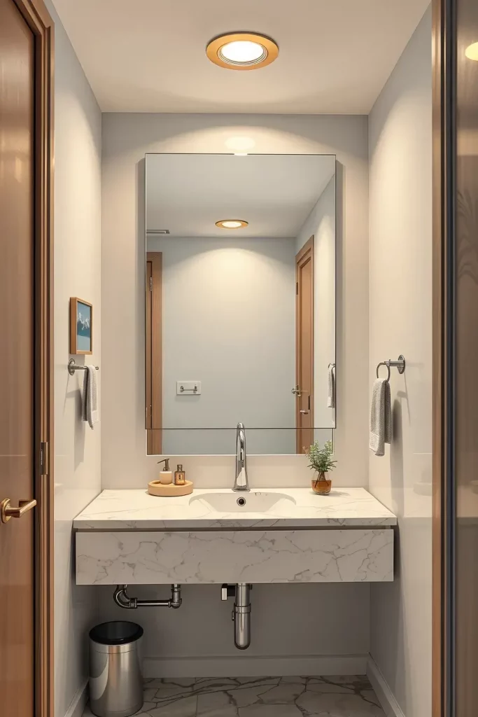 Amazing Small Bathroom: 59 Ideas to Maximize Style and Space