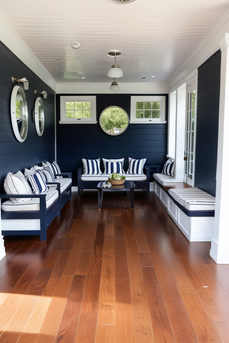 66 Coastal Porch Decorations For A Stylish Nautical Outdoor Space