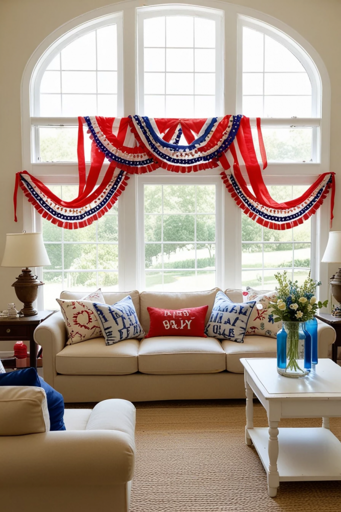 Window To Freedom: 62 Patriotic Displays To Light Up Your 4th Of July