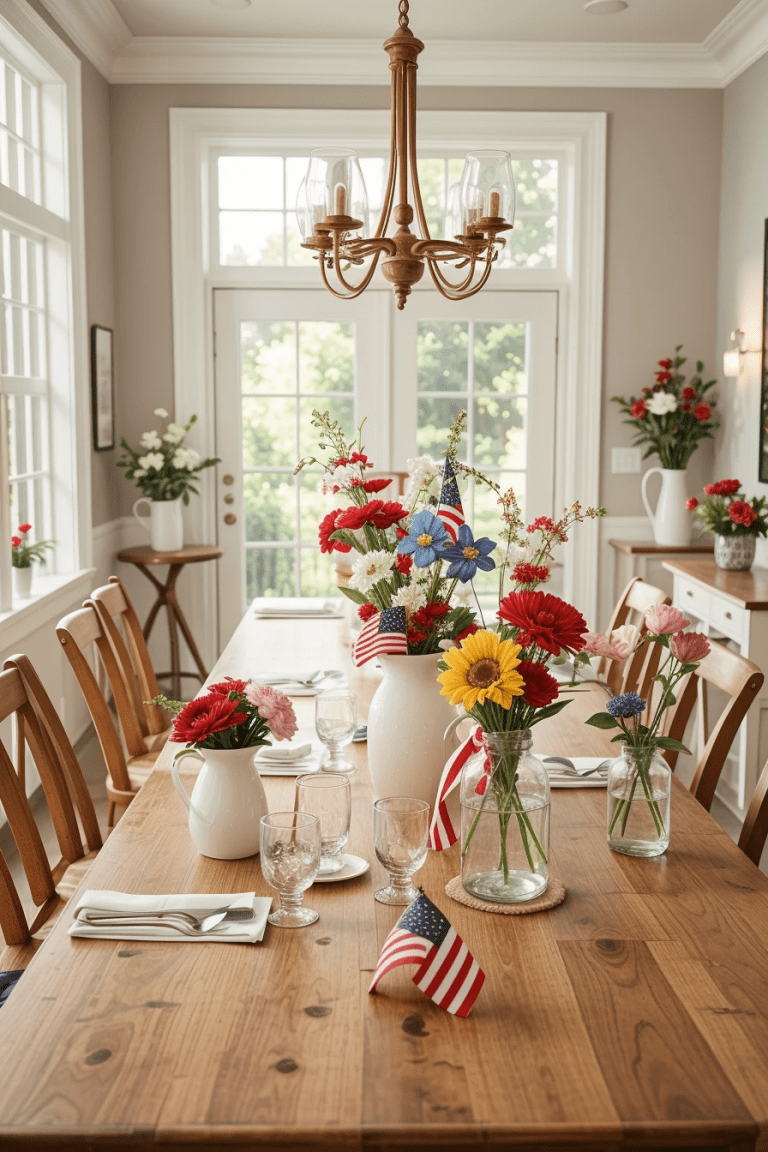 60 Best 4th Of July Table Decor Ideas To Celebrate In Patriotic Style