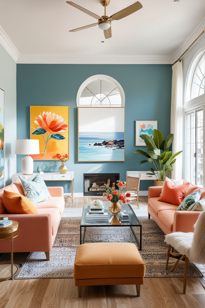 Exquisite Ways To Elevate Your Summer Living Room Through 60 Chic Decor Moves