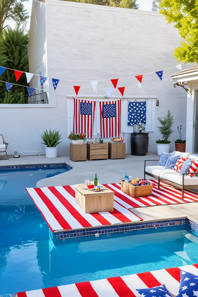 Make a Splash With Style: 60 Genius 4th of July Pool Party Decor Ideas