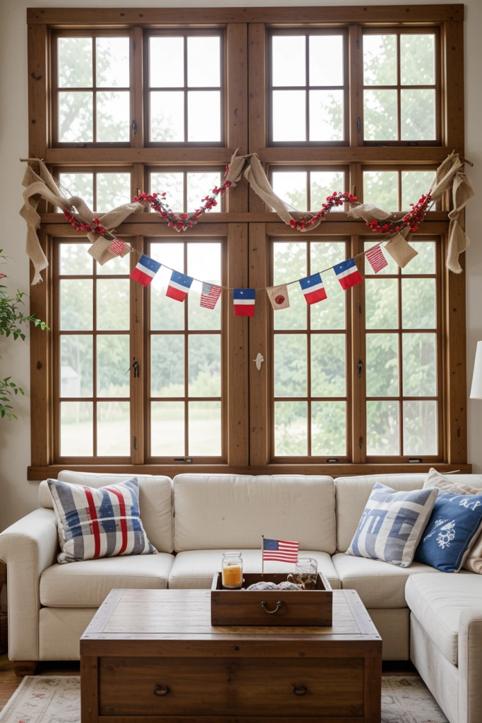 Window To Freedom: 62 Patriotic Displays To Light Up Your 4th Of July