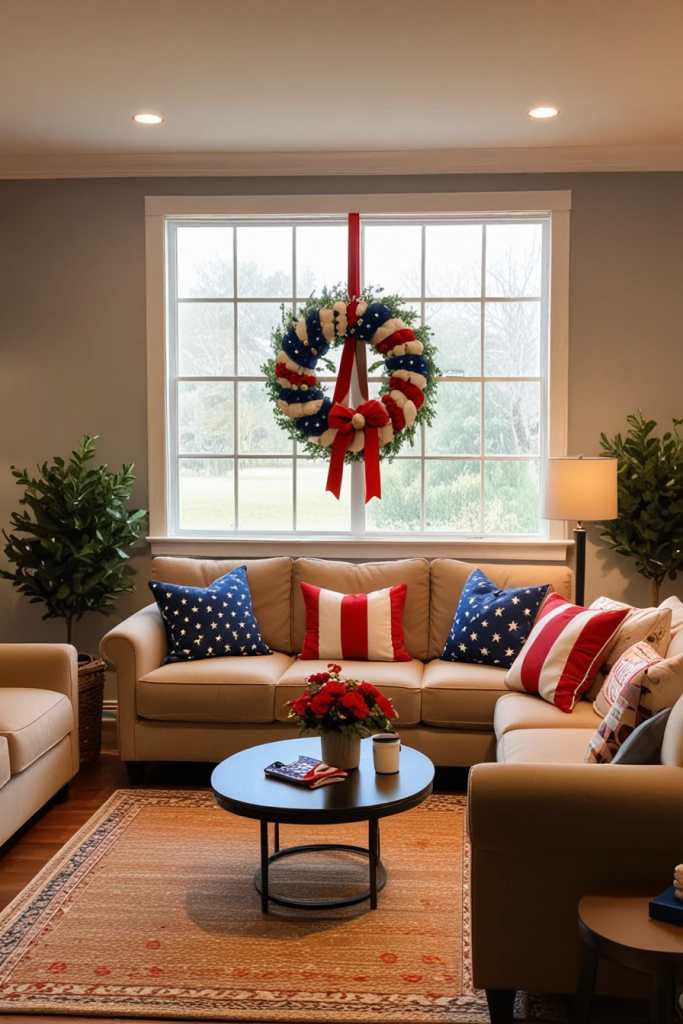 Living Loud in Liberty: 61 Unconventional Americana Decor Ideas for the 4th of July Living Room