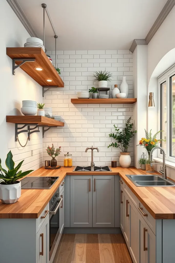 59 Small Kitchen Decorating Ideas to Maximize Style and Space