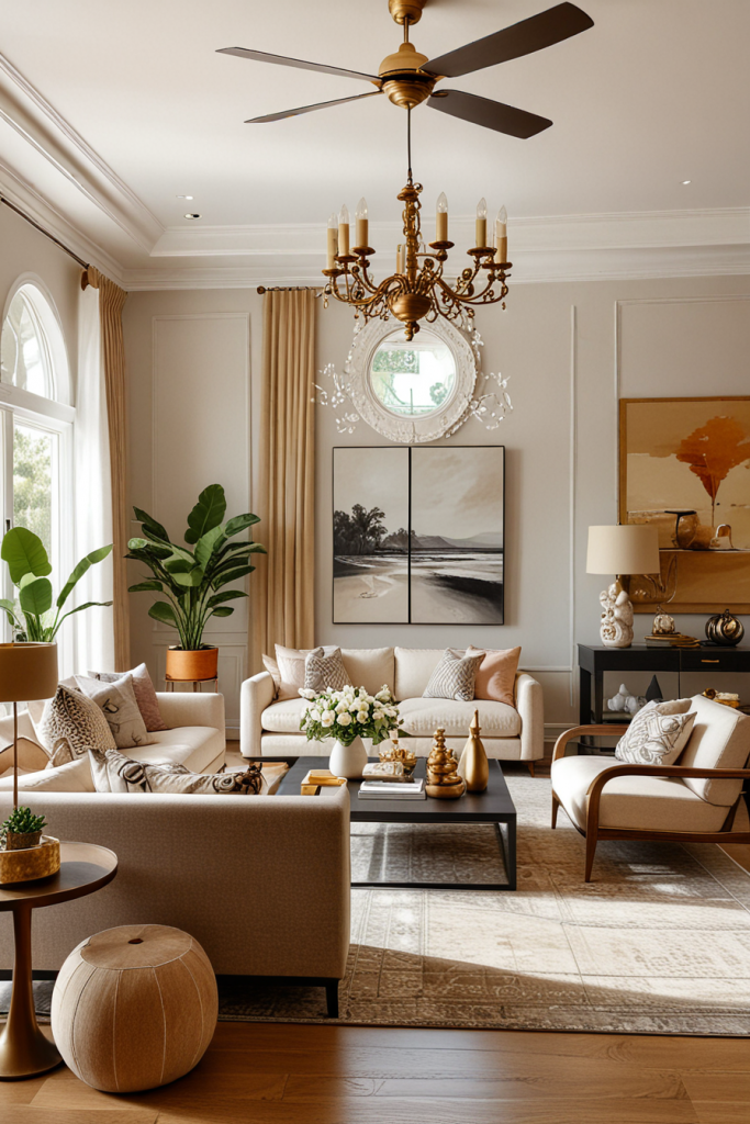 Exquisite Ways To Elevate Your Summer Living Room Through 60 Chic Decor Moves