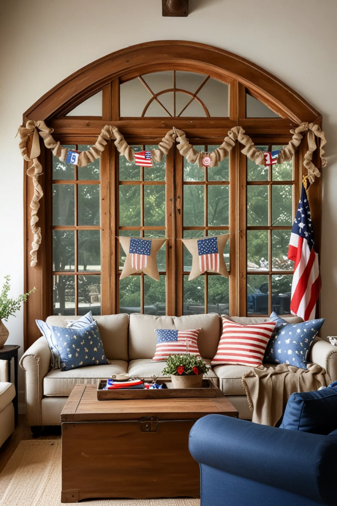 Window To Freedom: 62 Patriotic Displays To Light Up Your 4th Of July