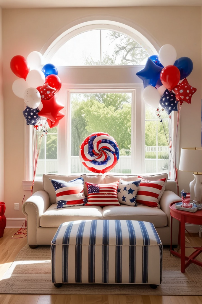 Window To Freedom: 62 Patriotic Displays To Light Up Your 4th Of July