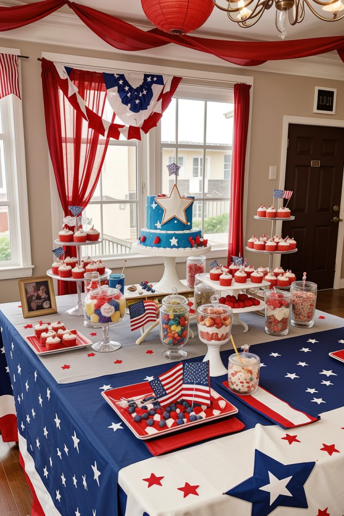 Deck the Table in Patriotic Flair: 60 Dazzling July Fourth Decor Concepts