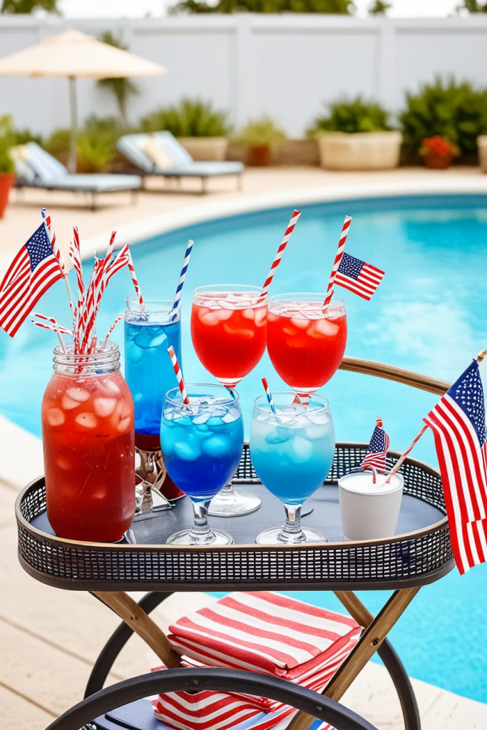 Make a Splash With Style: 60 Genius 4th of July Pool Party Decor Ideas