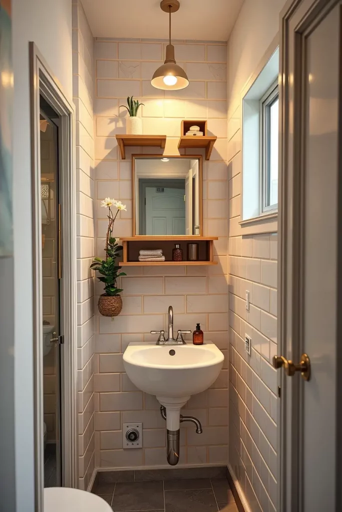 Amazing Small Bathroom: 59 Ideas to Maximize Style and Space