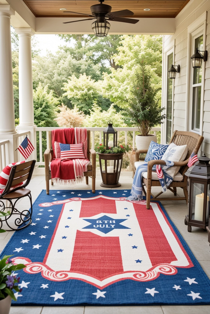 Fireworks For The Front Yard: 60 Jaw-Dropping 4th Of July Home Exterior Ideas