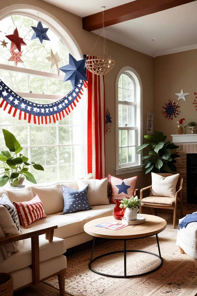 Window To Freedom: 62 Patriotic Displays To Light Up Your 4th Of July