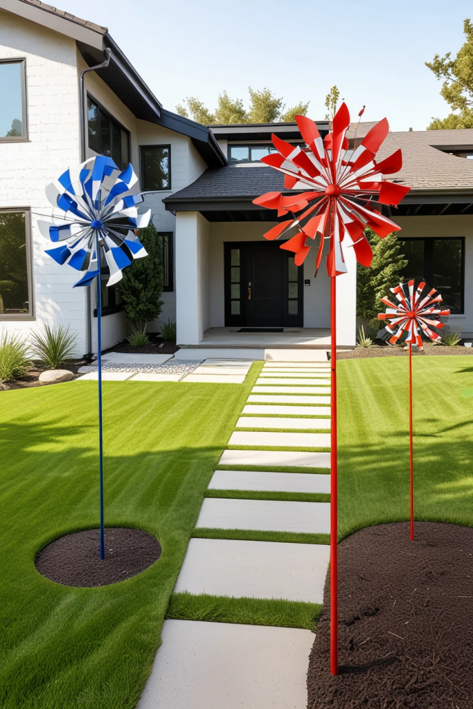 Beyond the Flag: 61 Elegant and Unconventional Front Yard Decorations for the 4th of July