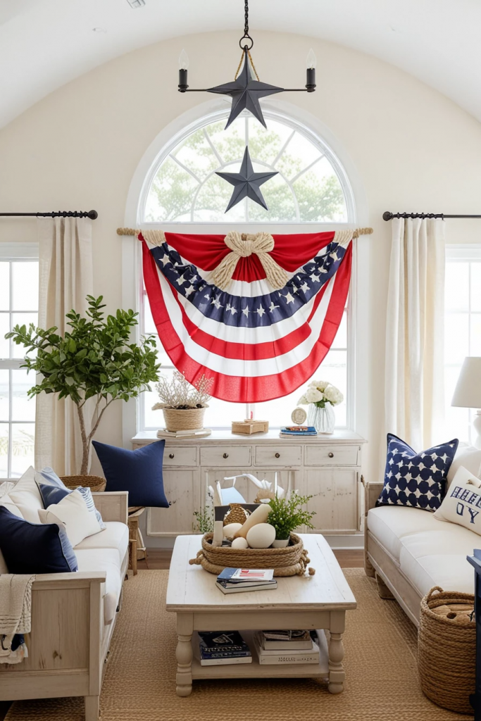 Window To Freedom: 62 Patriotic Displays To Light Up Your 4th Of July