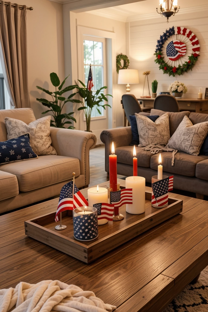 Stars, Stripes, And Stunning Spaces: 61 Bold American Flag Home Decor Ideas For The 4th Of July