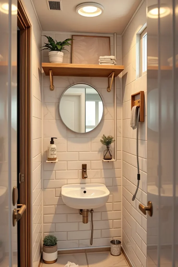 Amazing Small Bathroom: 59 Ideas to Maximize Style and Space
