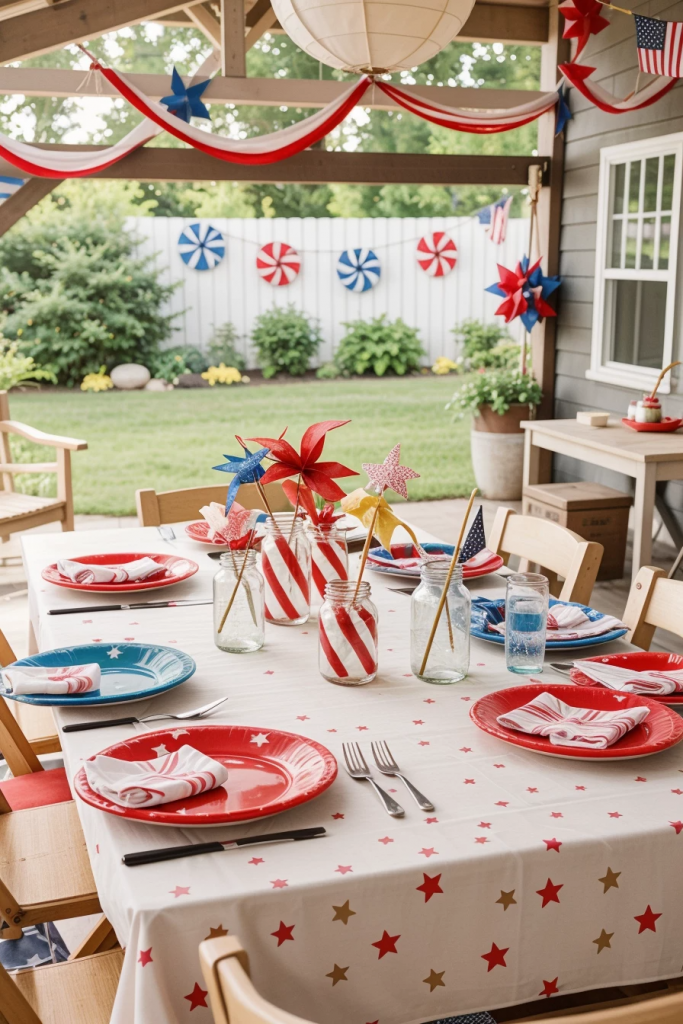 Deck the Table in Patriotic Flair: 60 Dazzling July Fourth Decor Concepts
